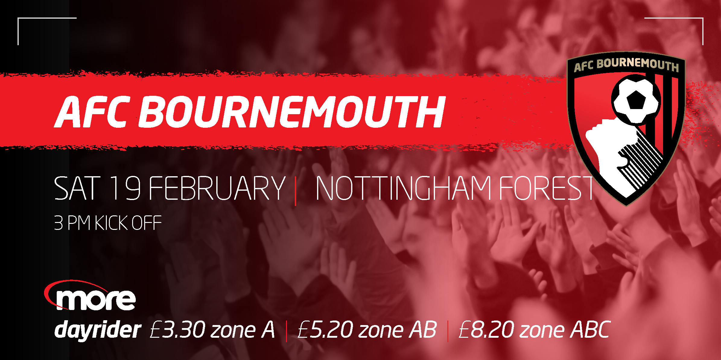 AFC Bournemouth vs Nottingham Forest - morebus 